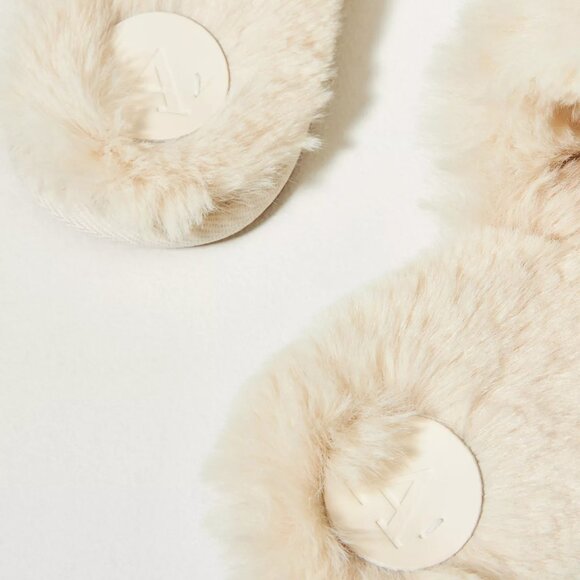 By Anthropologie Open-Toe Pearl Slippers NWT Size Medium - Picture 3 of 9